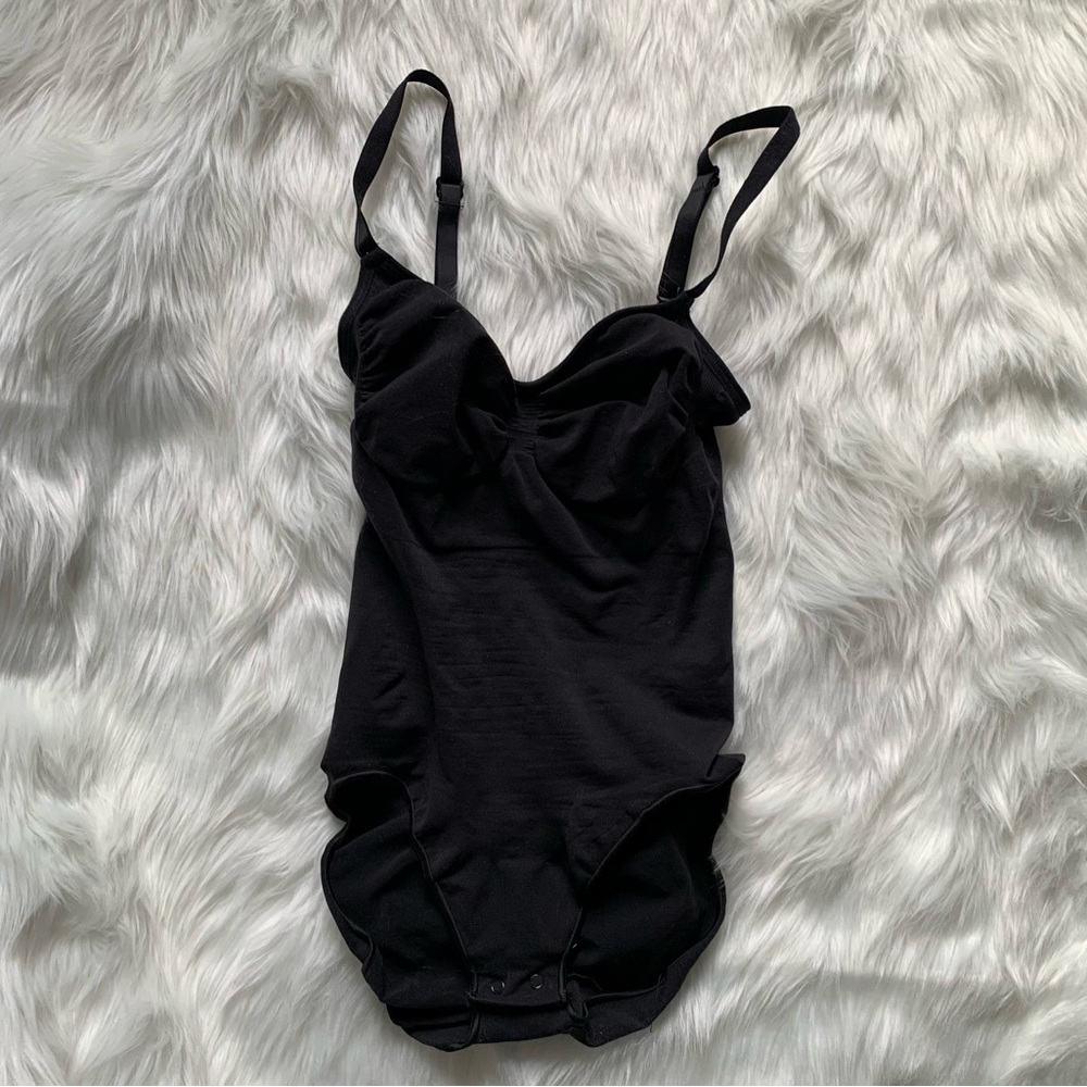 SKIMS Black Shapewear Bodysuit